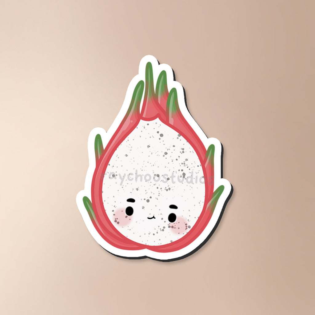DRAGON FRUIT HALF FRIDGE MAGNET - 1
