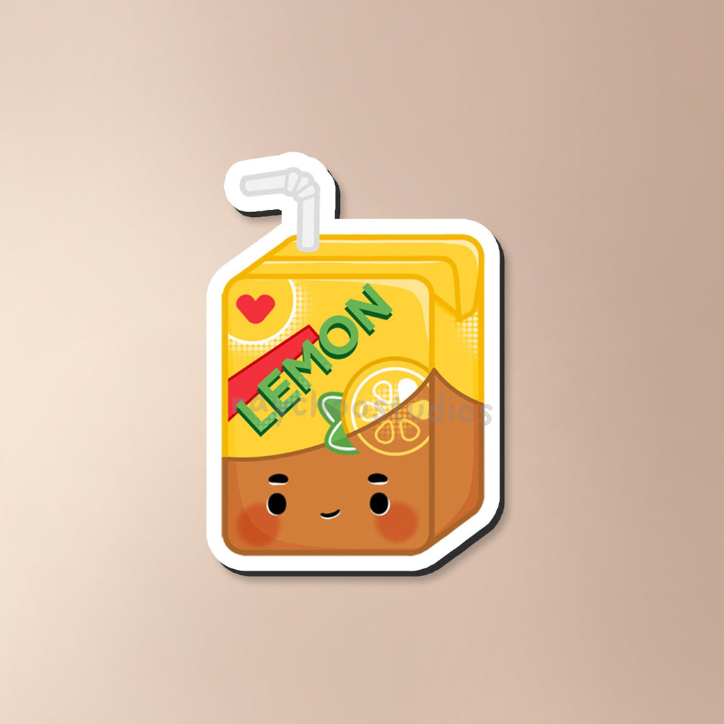 LEMON TEA DRINK FRIDGE MAGNET - 1