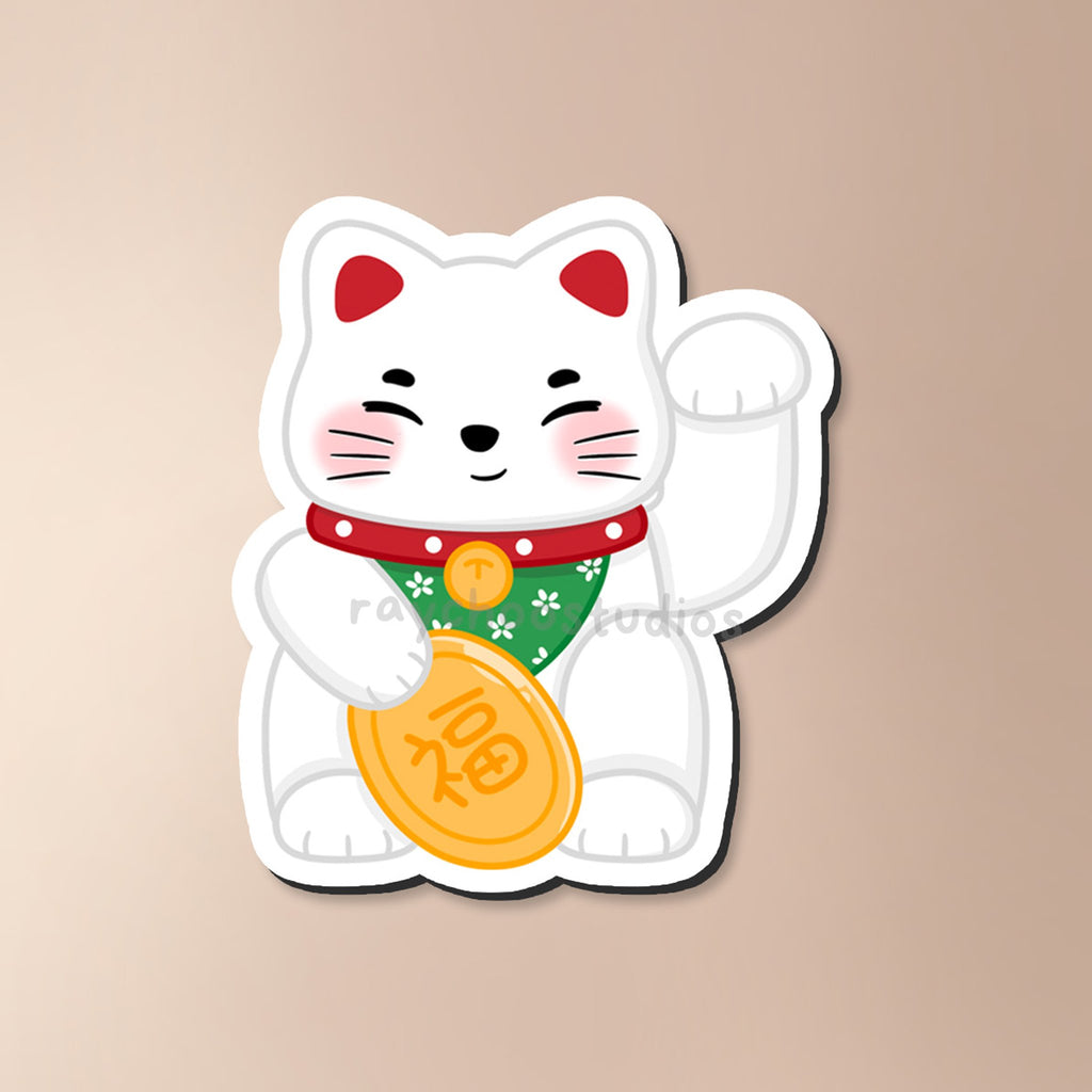 LUCKY CAT FRIDGE MAGNET - 1