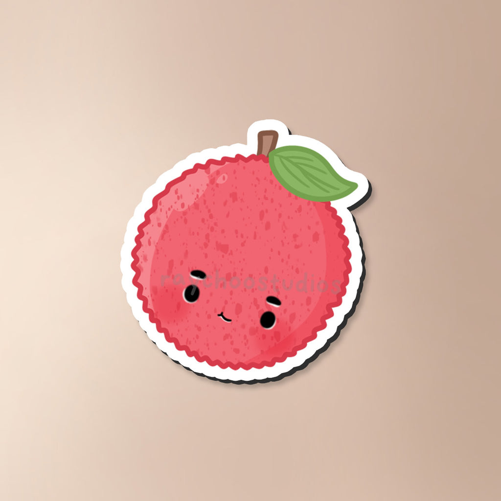 LYCHEE WHOLE FRIDGE MAGNET - 1