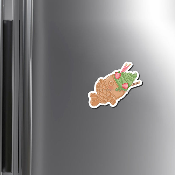 MATCHA TAIYAKI FRIDGE MAGNET - 2