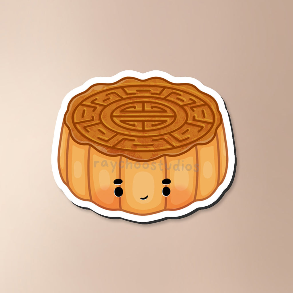 MOONCAKE (WHOLE) FRIDGE MAGNET - 1