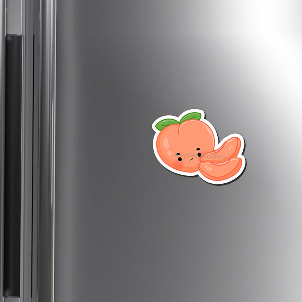 PEACH FRIDGE MAGNET - 2