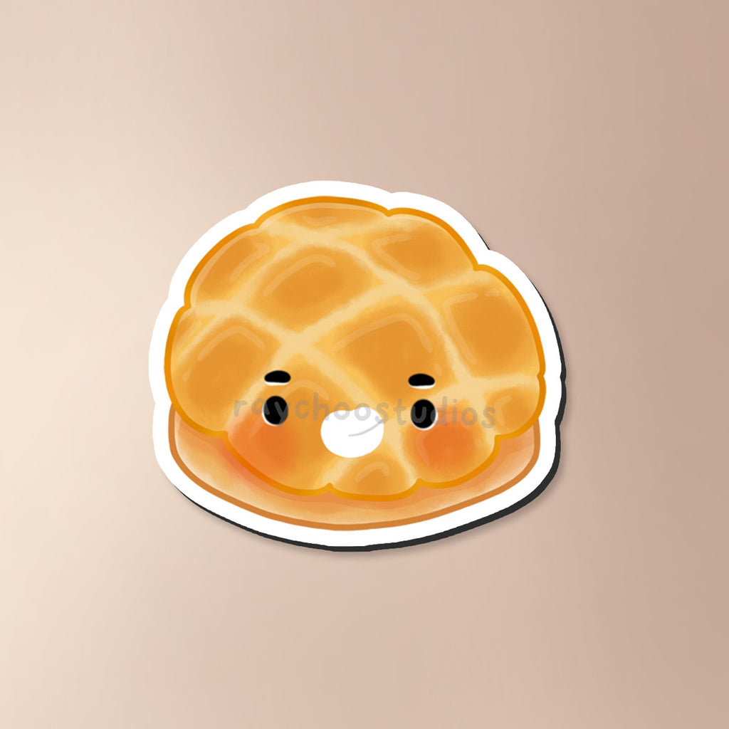 PINEAPPLE BUN FRIDGE MAGNET - 1