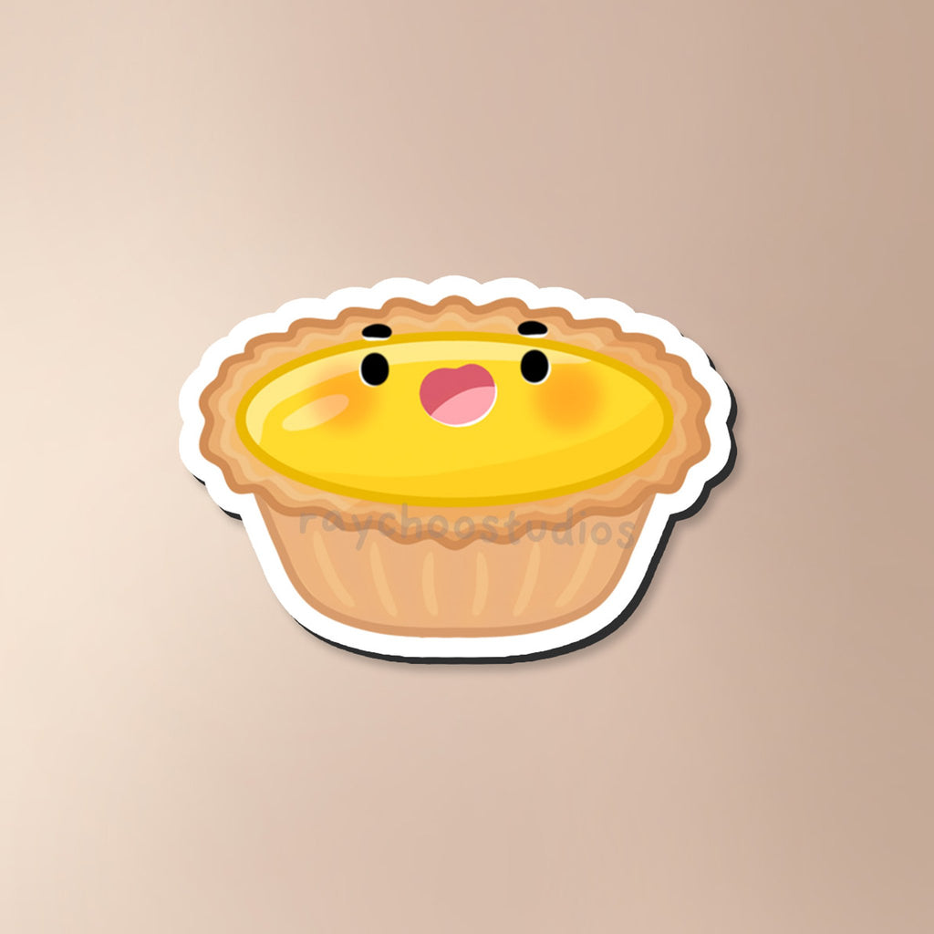 PLAIN EGG TART FRIDGE MAGNET - 1