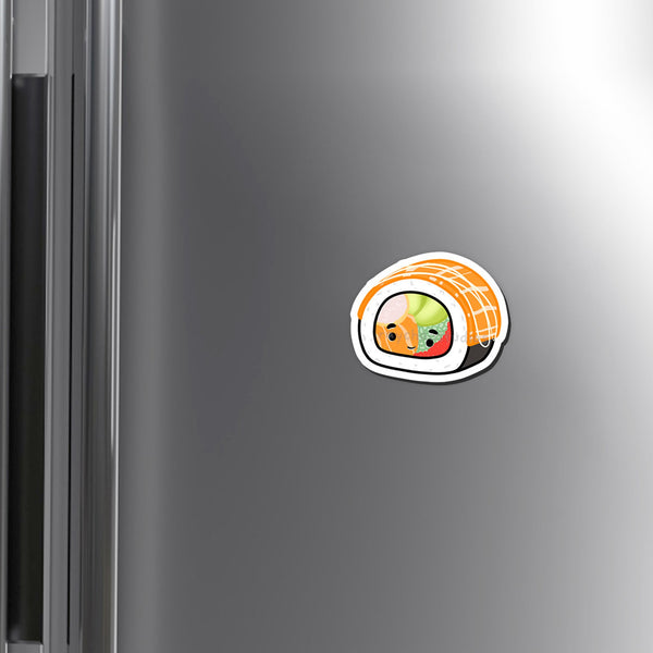 RED DRAGON ROLL FRIDGE MAGNET - 2