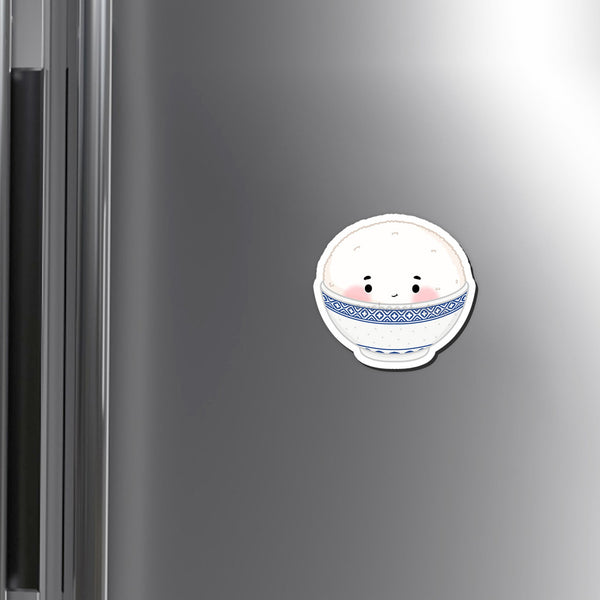 RICE BOWL FRIDGE MAGNET - 2