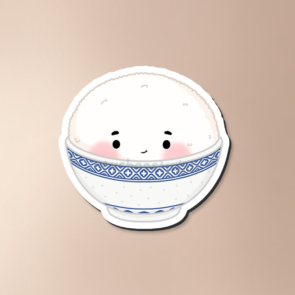 RICE BOWL FRIDGE MAGNET - 1