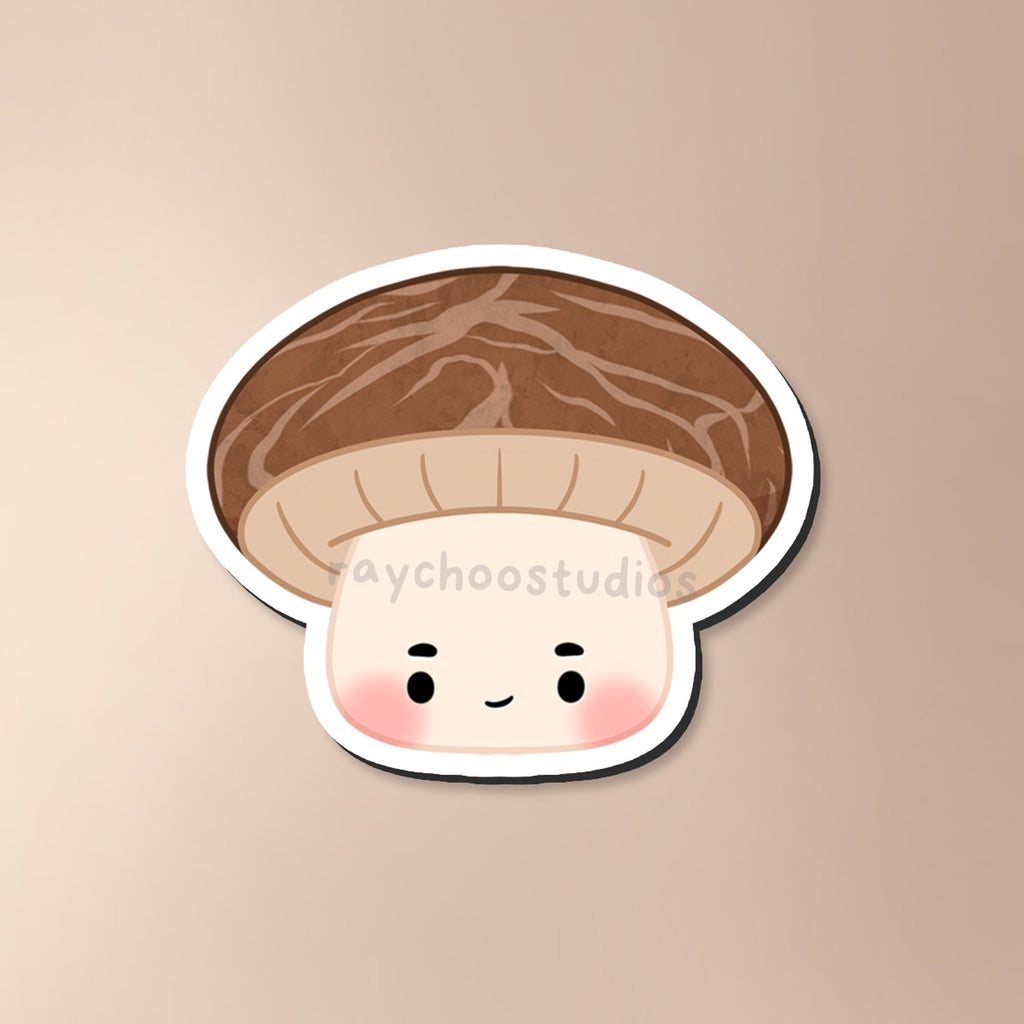 SHIITAKE MUSHROOM FRIDGE MAGNET - 1