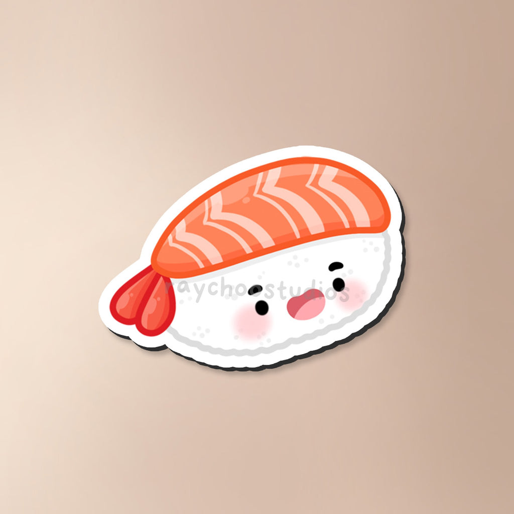 SHRIMP NIGIRI FRIDGE MAGNET - 1