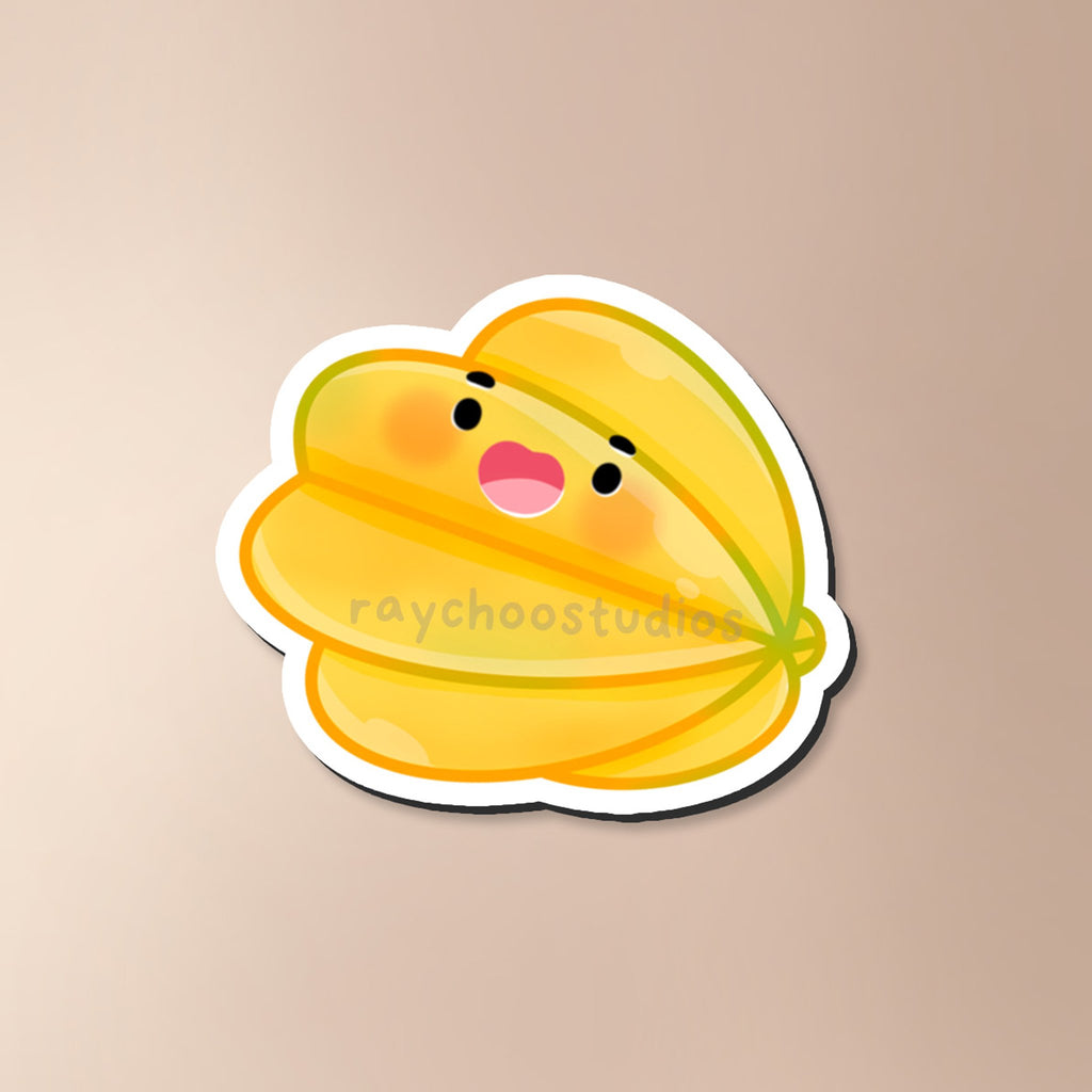 STARFRUIT PAIR FRIDGE FRIDGE MAGNET - 1