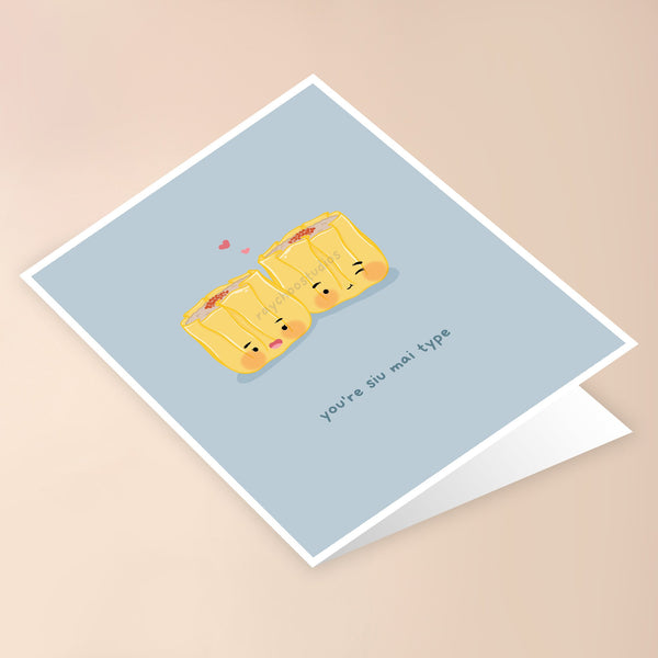 YOU'RE SIU MAI TYPE GREETING CARD - 2