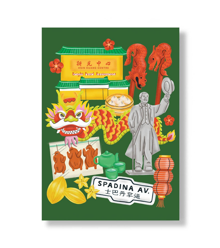 CHINATOWN POSTCARD