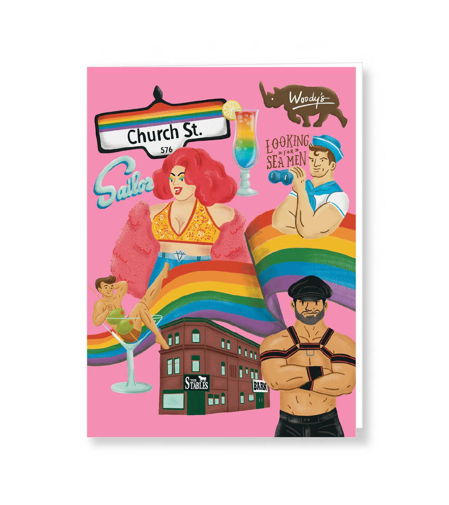 CHURCH ST. GREETING CARD