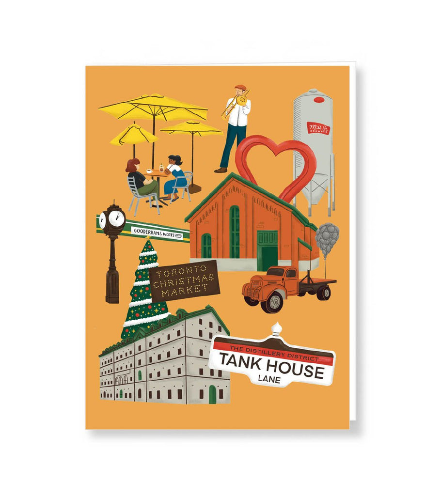 DISTILLERY DISTRICT GREETING CARD
