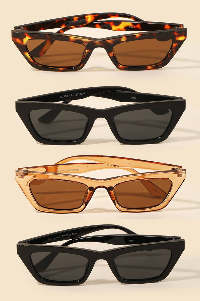 CAT EYE ACETATE SUNGLASSES