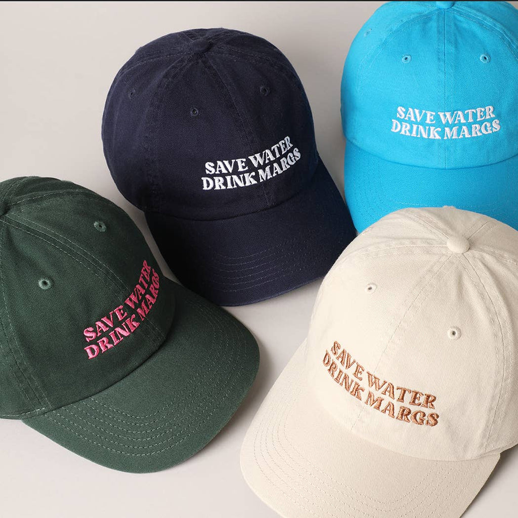 SAVE WATER DRINK MARGS BASEBALL CAP