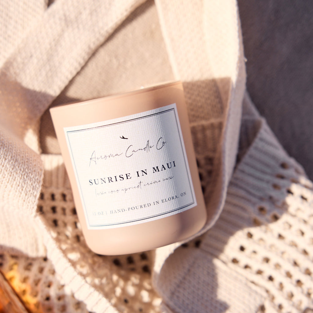 12 OZ CANDLE - SUNRISE IN MAUI
