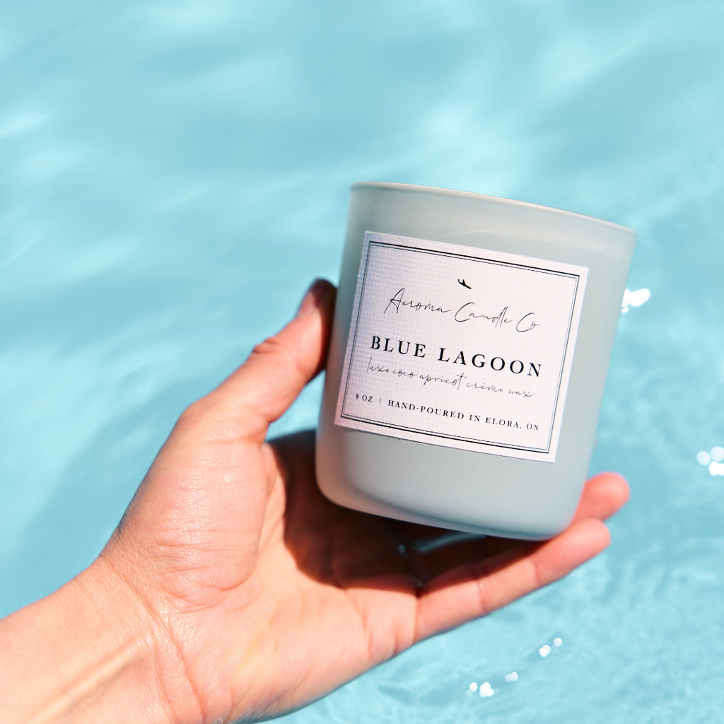 8 OZ CANDLE - BLUE LAGOON