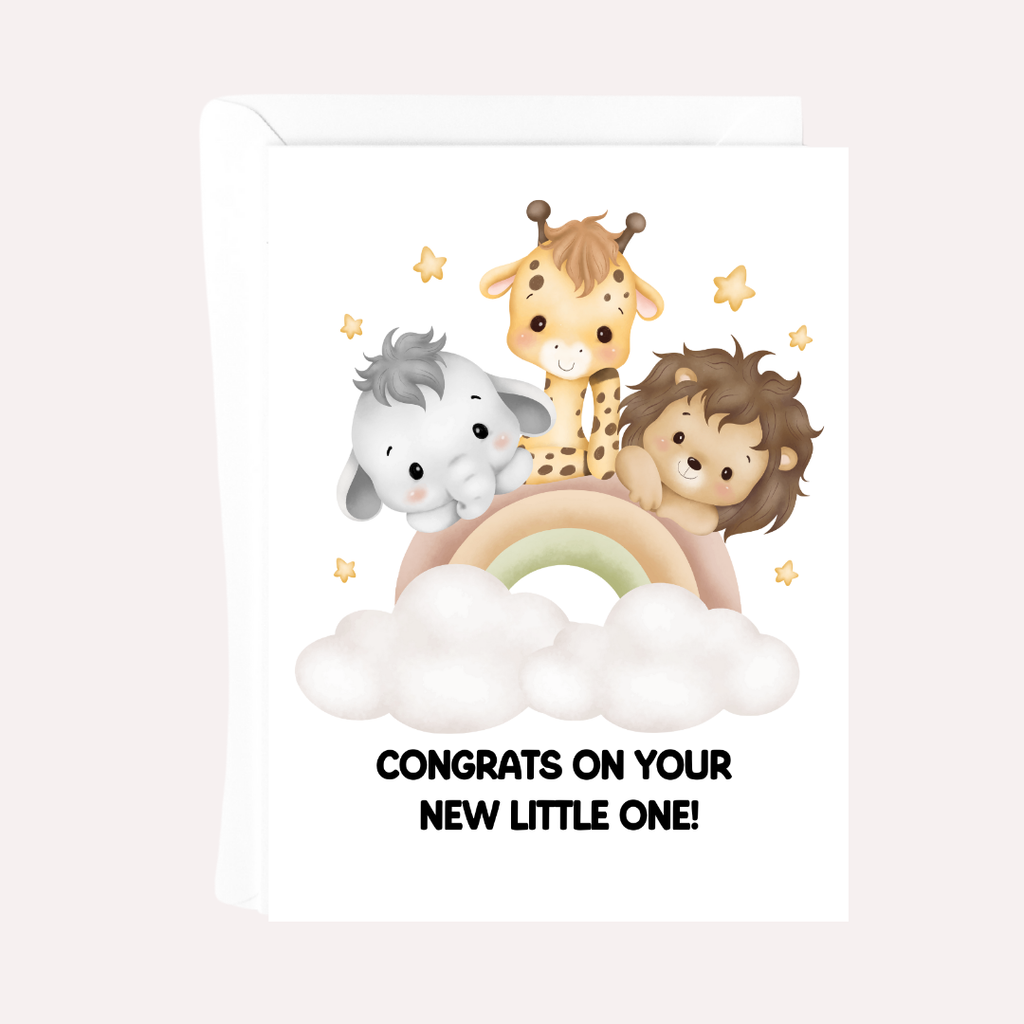 CONGRATS ON YOUR LITTLE ONE CARD