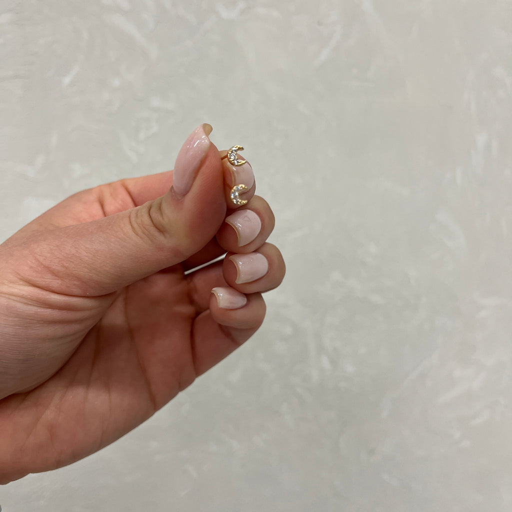GOLD PLATED ON BRASS STUDS