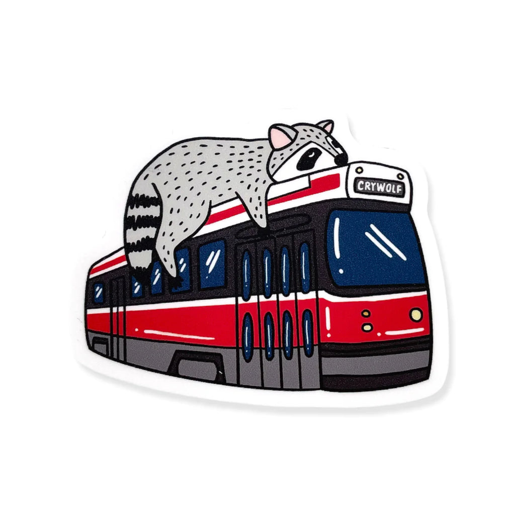 TTC RACOON STICKER