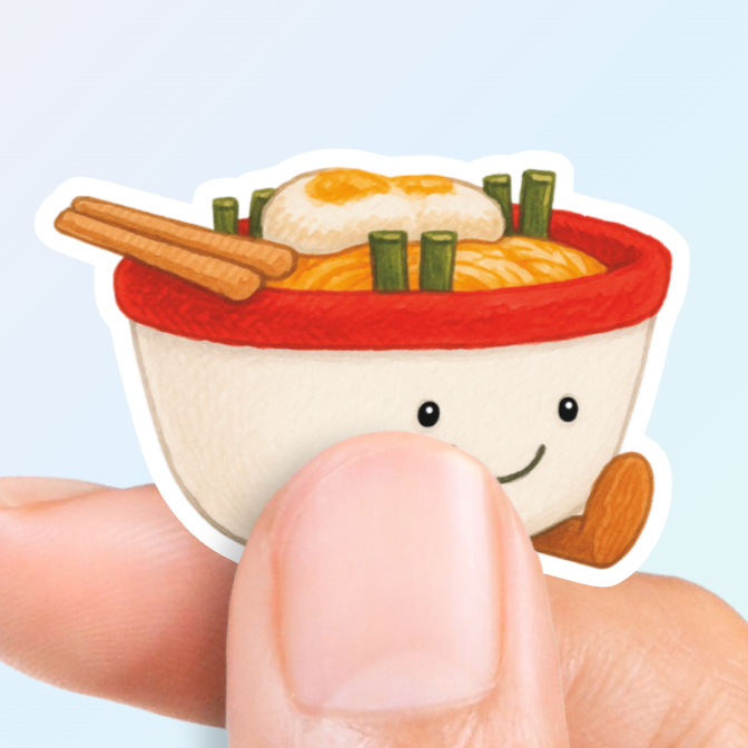 JELLY CAT STICKER