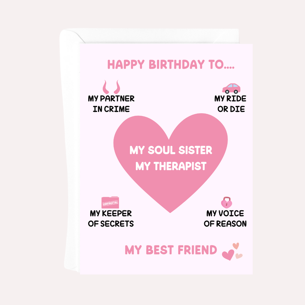 HAPPY BIRTHDAY TO MY SOUL SISTER