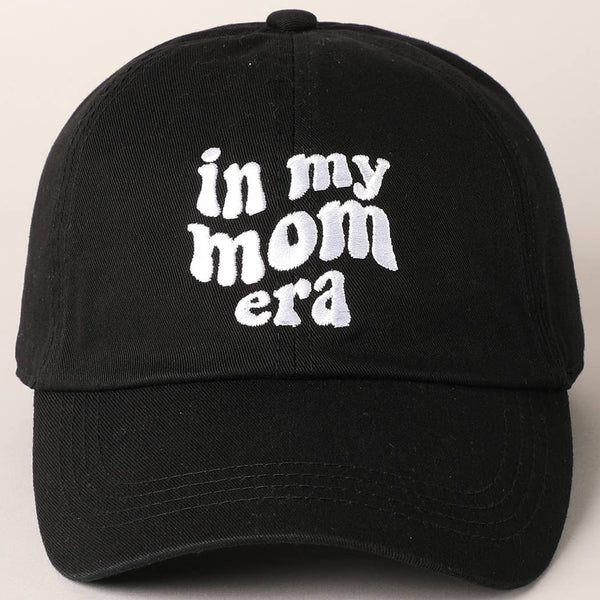 IN MY MOM ERA BASEBALL CAP