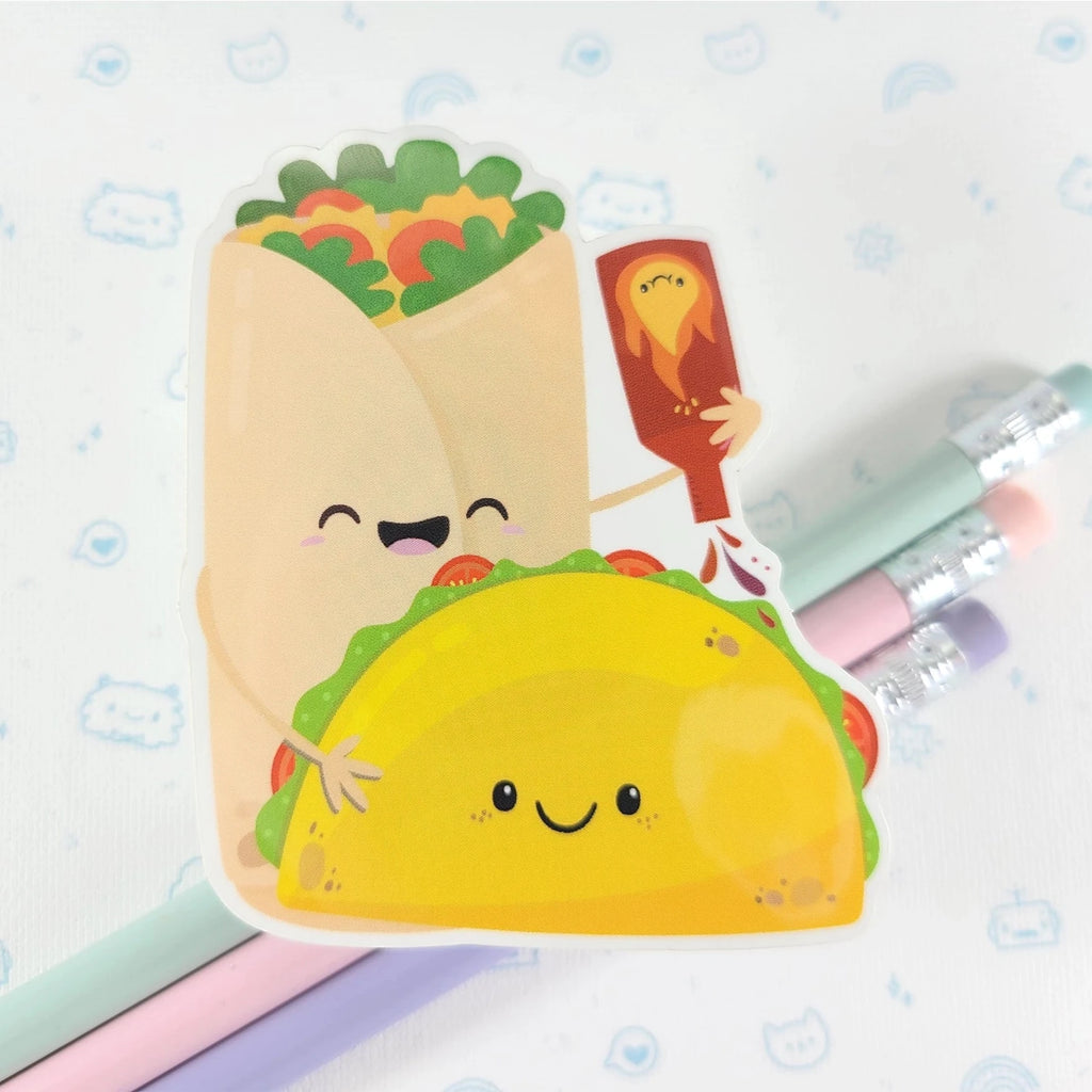 TACO & BURRITO STICKER