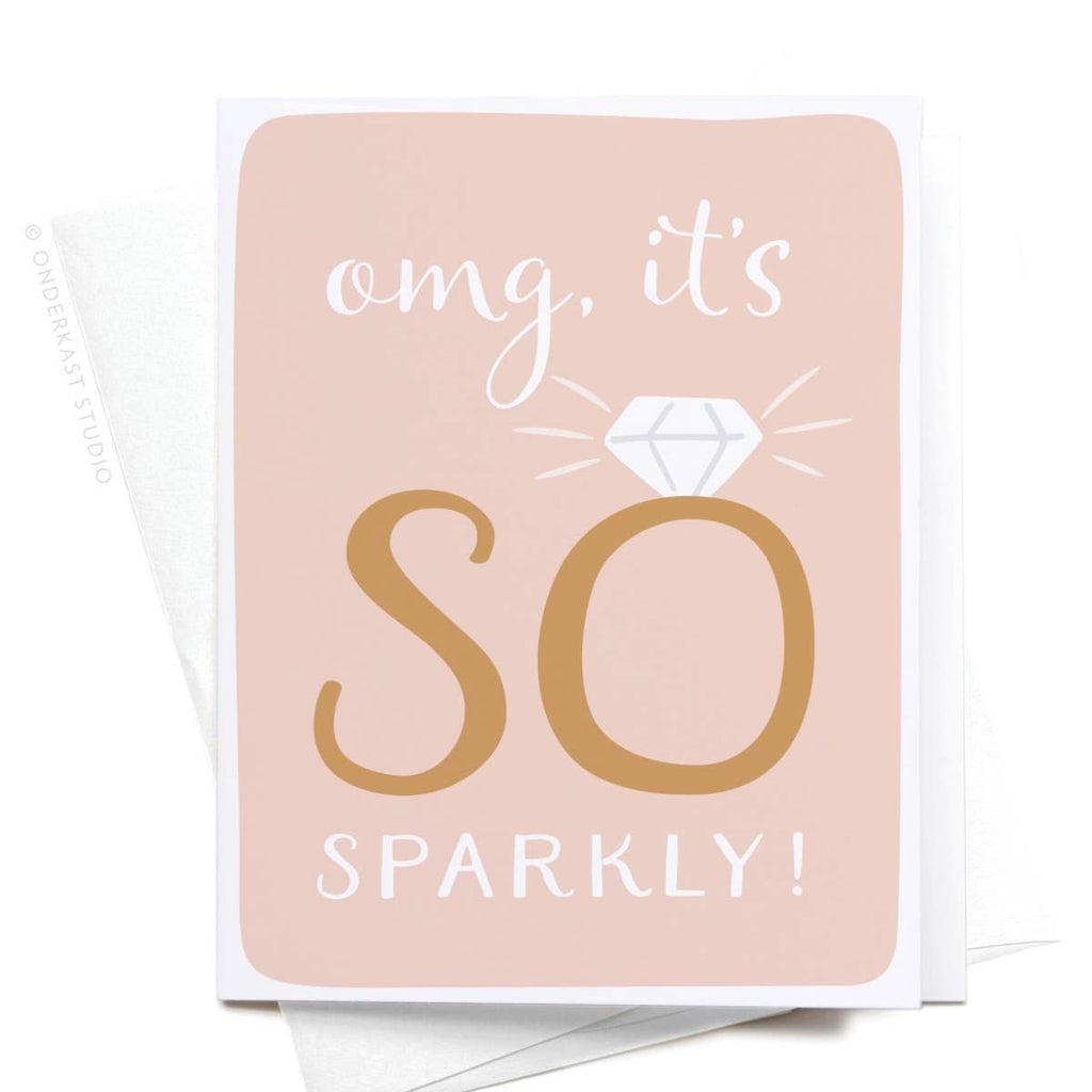 OMG IT'S SO SPARKLY! CARD