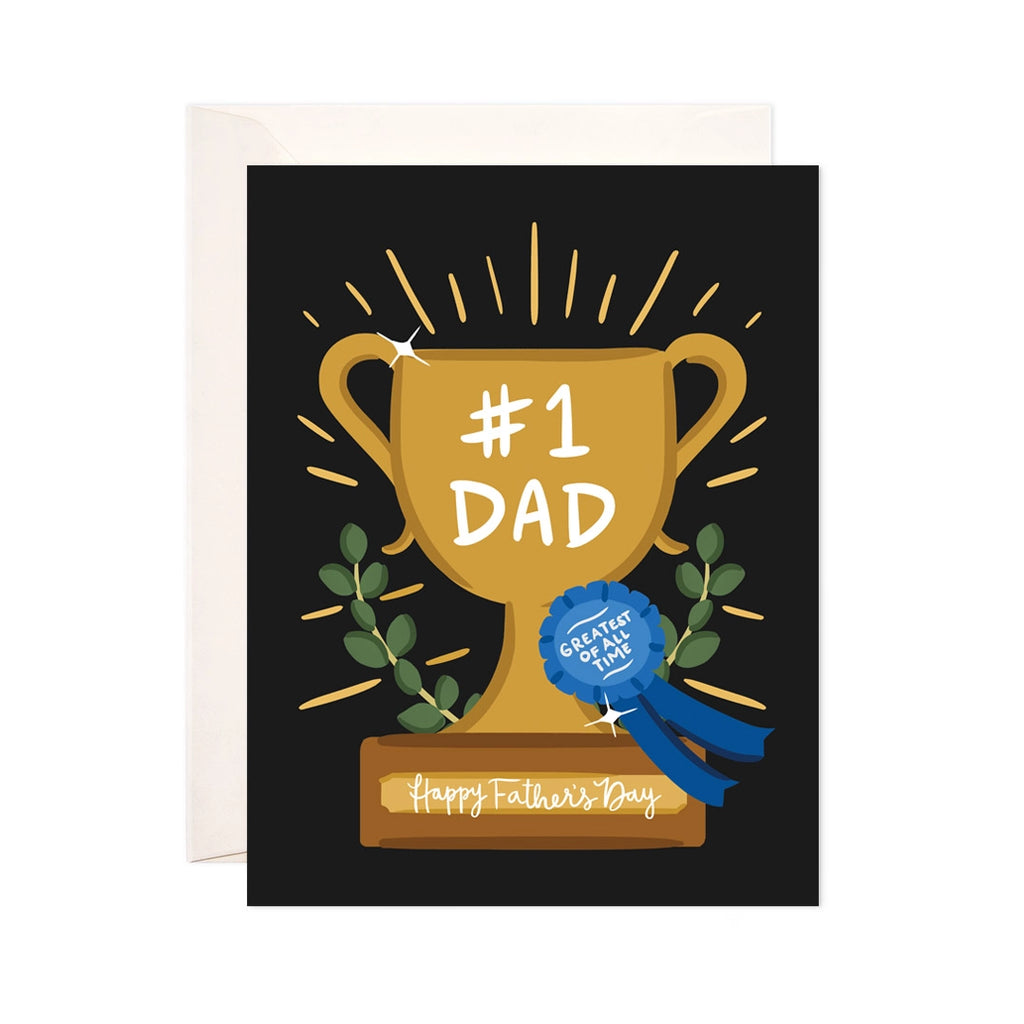 DAD TROPHY CARD