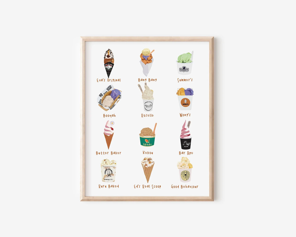 TORONTO ICE CREAM CARD