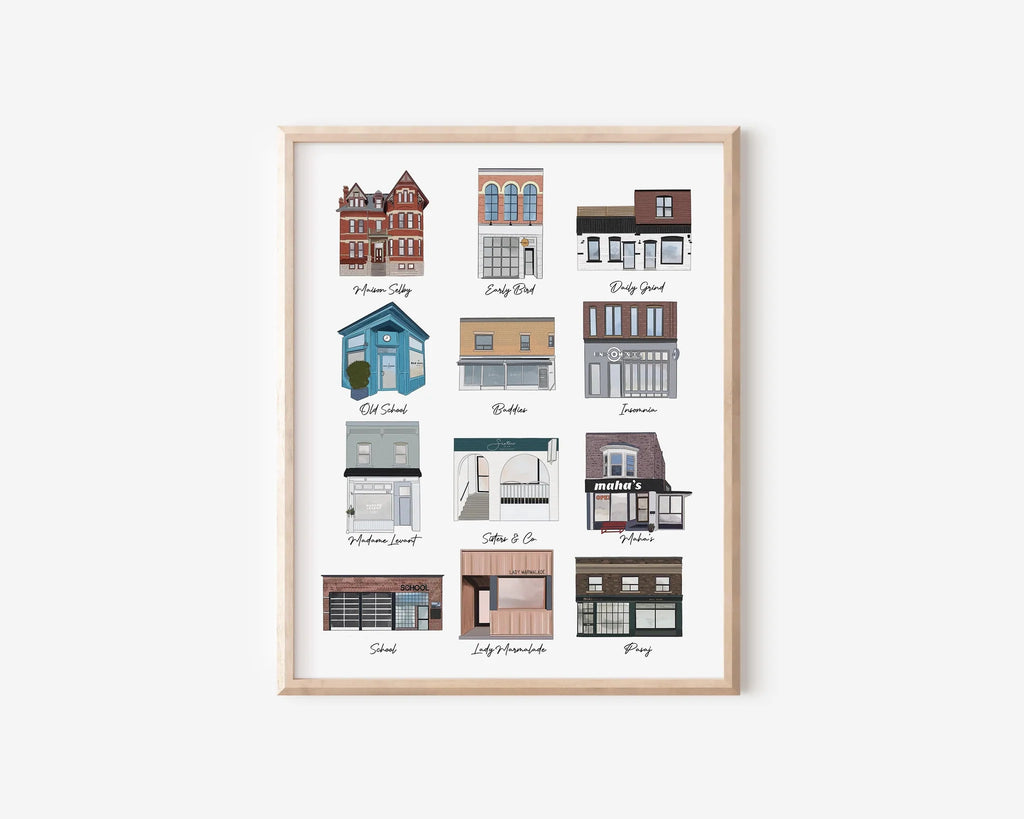 TORONTO BRUNCH PRINT