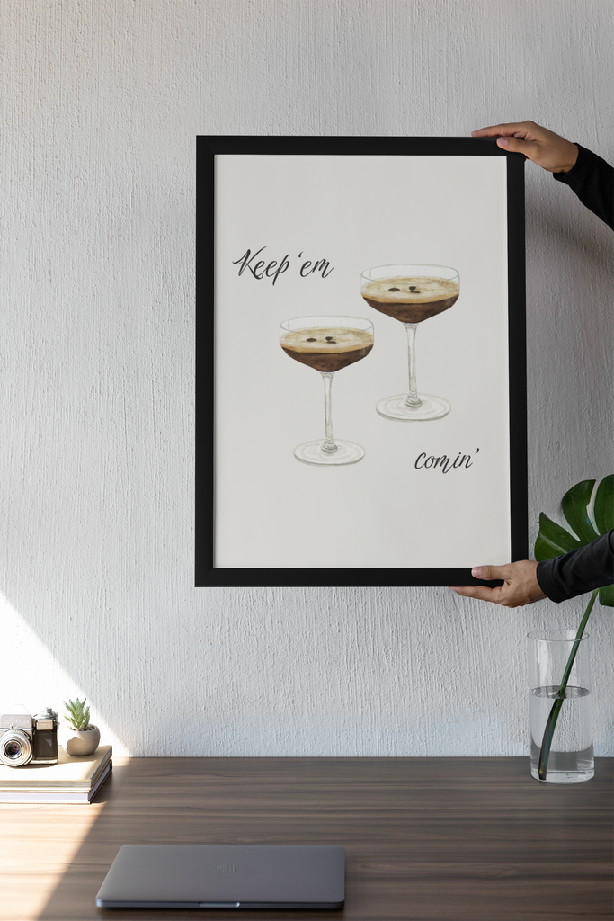 ESPRESSO MARTINI PRINT